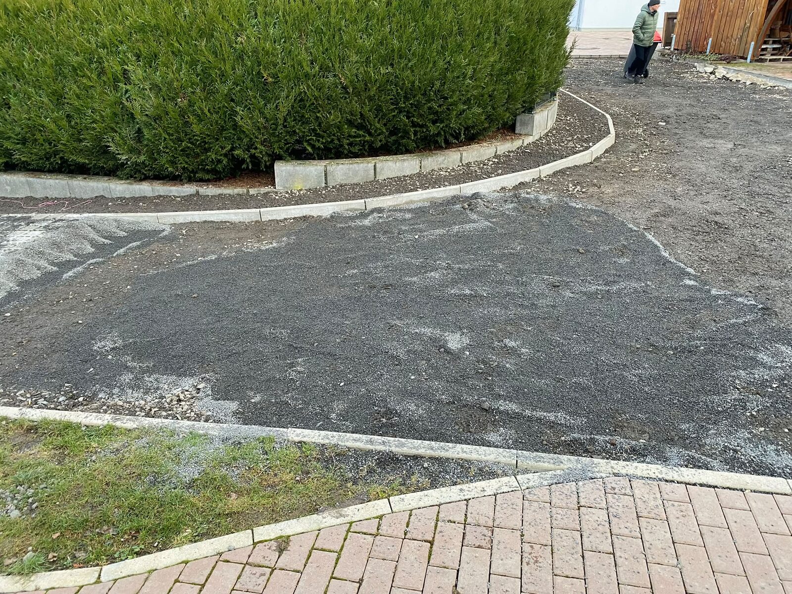 Gepflasterte Einfahrt im Rhein-Main-Gebiet — Projekt 1 von Pflasterdonner