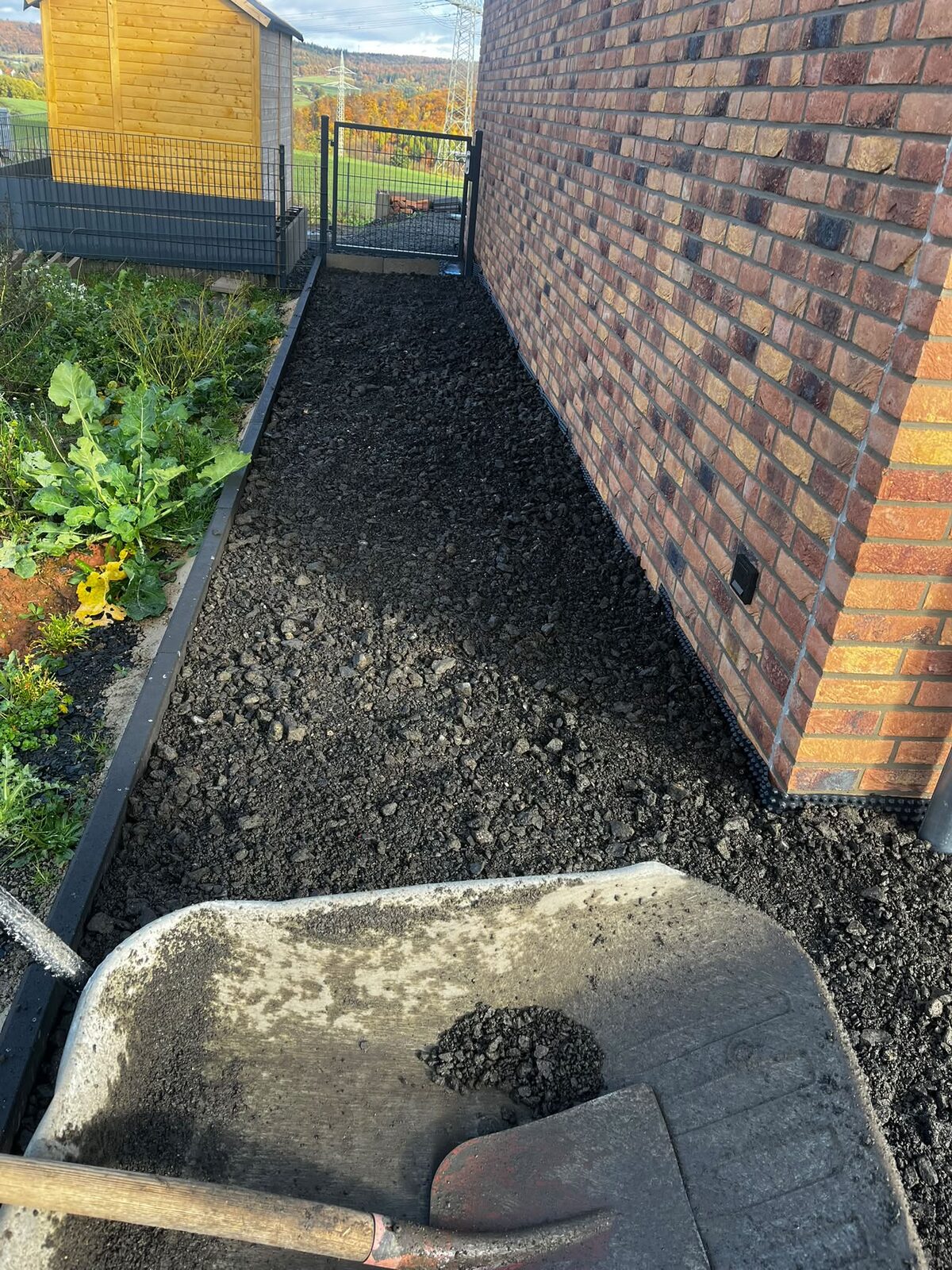 Gepflasterter Gartenweg — Projekt 2 von Pflasterdonner