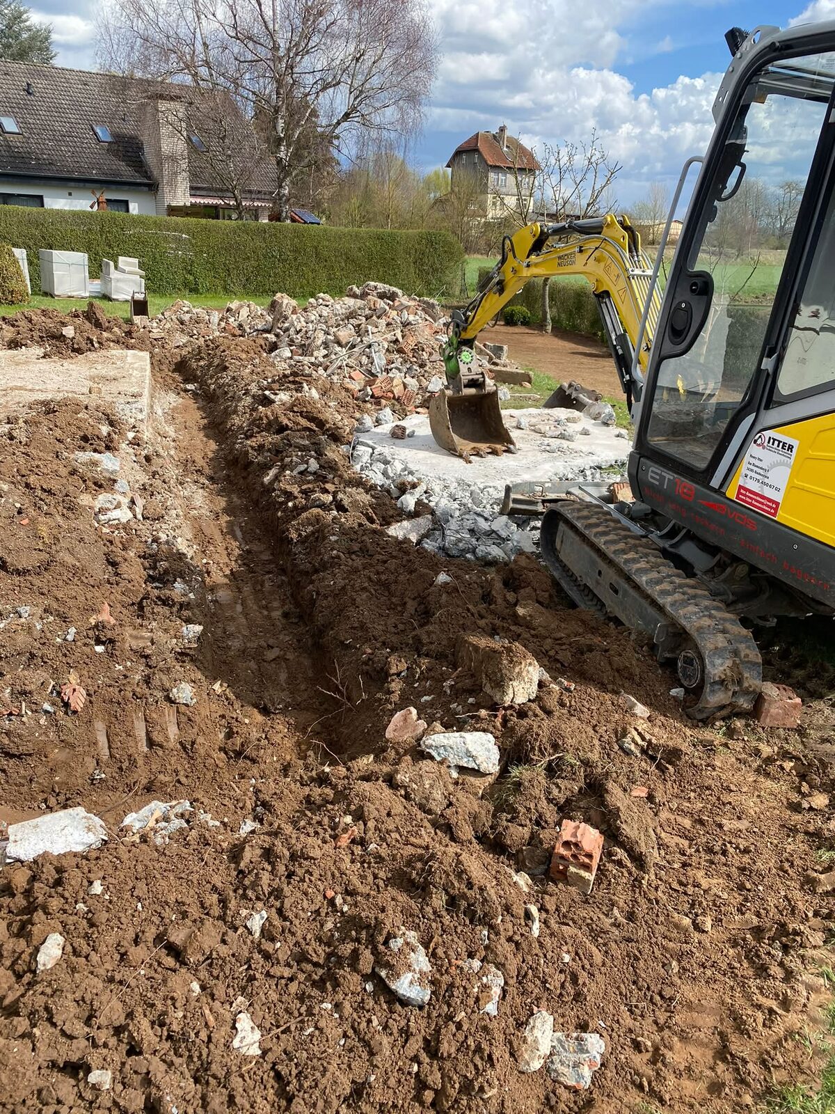 Terrasse mit Platten- und Pflasterbelag — Projekt 9 von Pflasterdonner