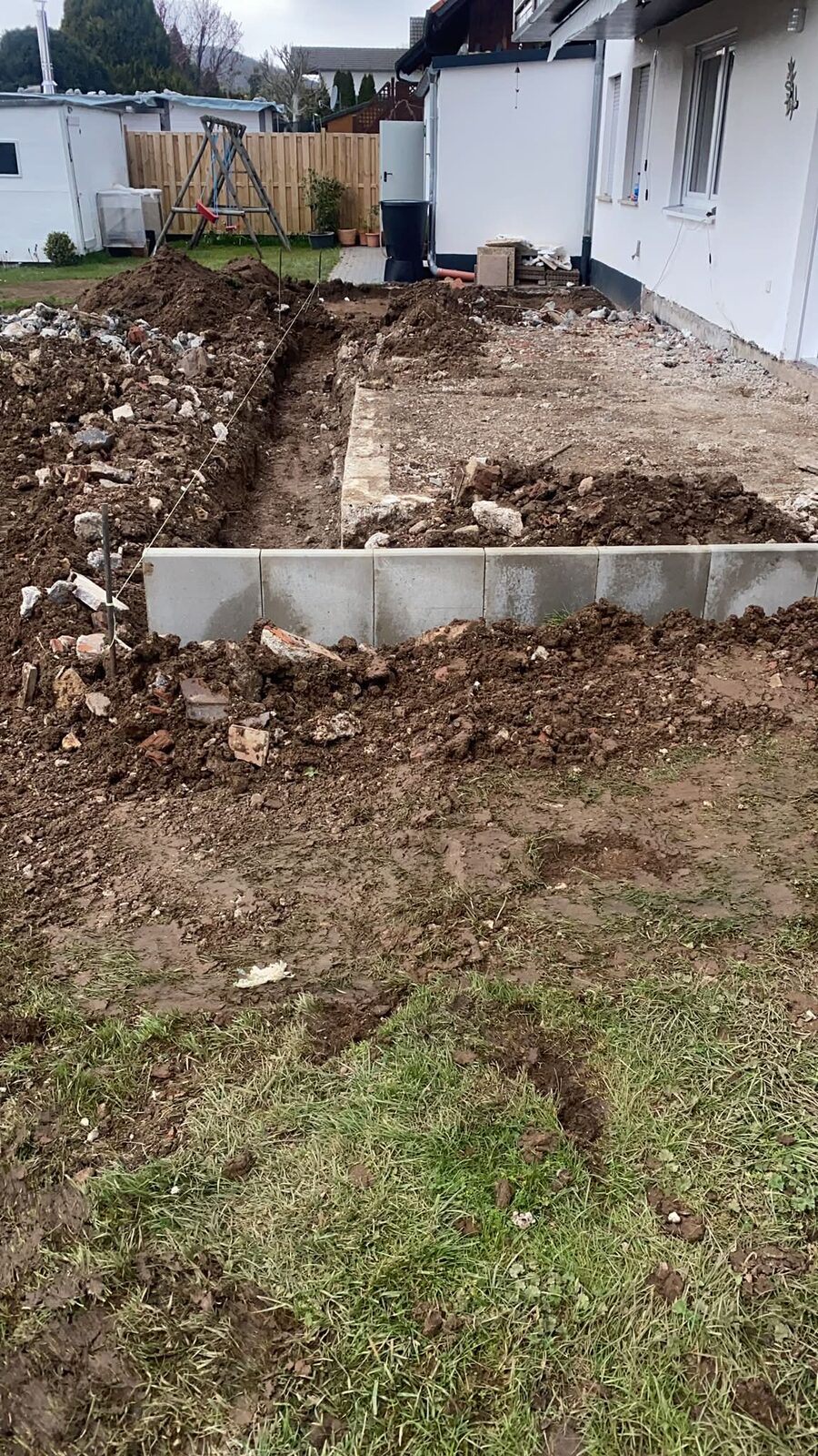 Terrasse mit Platten- und Pflasterbelag — Projekt 11 von Pflasterdonner