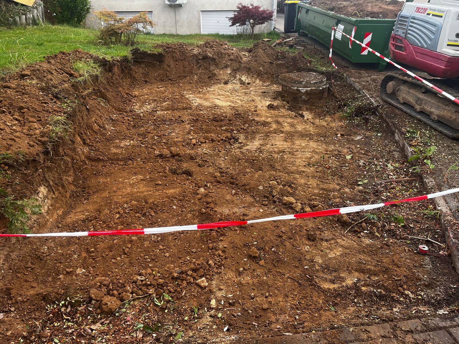 Terrasse mit Platten- und Pflasterbelag — Projekt 12 von Pflasterdonner